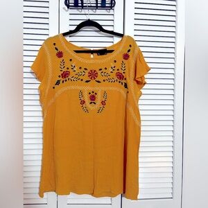 Perch by Blu Pepper Embroidered Blouse